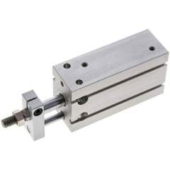 EMC EUK 25/40. Direktmontagezylinder, Kolben 25mm,Hub 40mm, verdrehgesicherte Kolbenstange