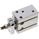 EMC EUK 25/5. Direktmontagezylinder, Kolben 25mm,Hub 5mm, verdrehgesicherte Kolbenstange