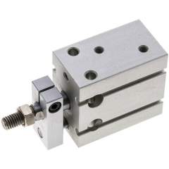 EMC EUK 25/5. Direktmontagezylinder, Kolben 25mm,Hub 5mm, verdrehgesicherte Kolbenstange