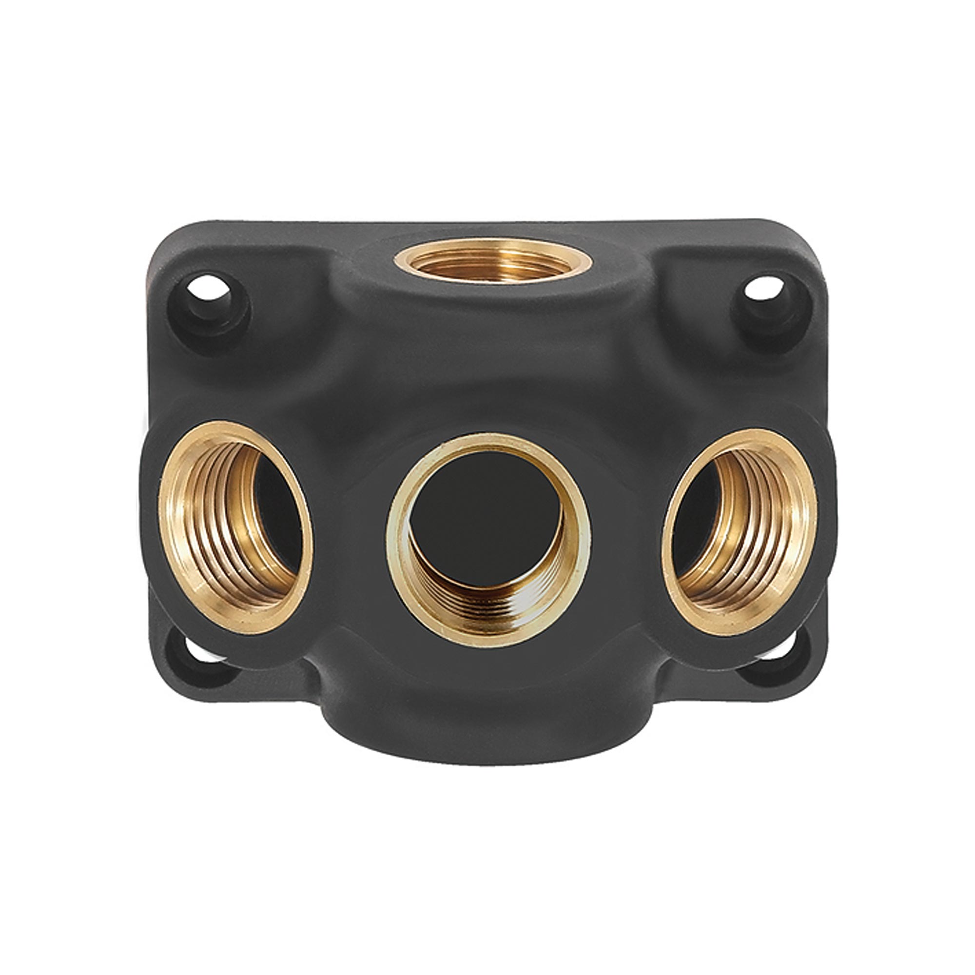End distributor, input G 3/4, connection 3 x G 1/2 - Riegler 112618