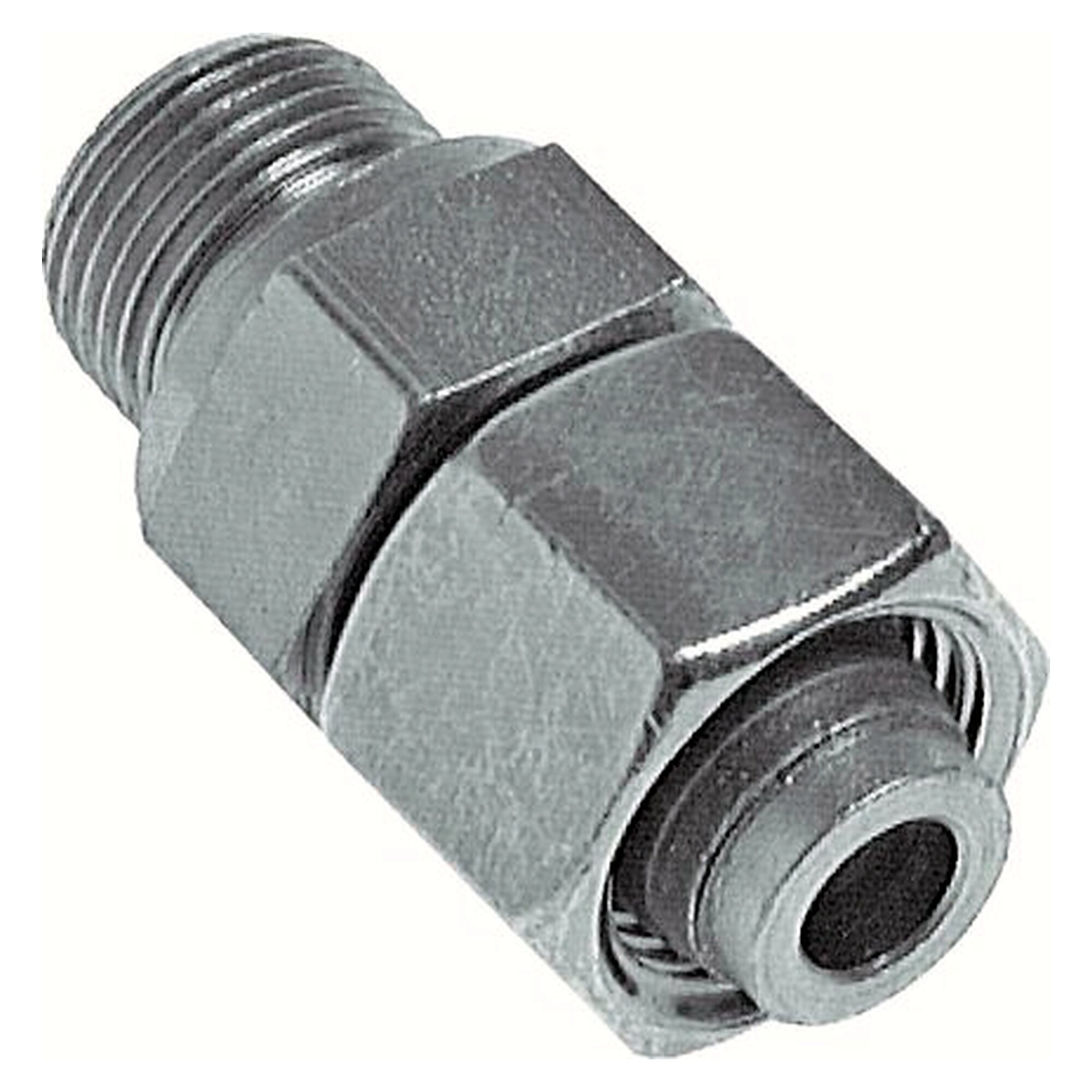 Einstellbare Schneidringverschraubung, Gewinde M 12x1,5, Rohrstutzen 6 S, -35 bis +100 °C