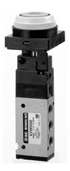 SMC EVZM550-F01-08. EVZM500, 5 Port Mechanical Valve, European