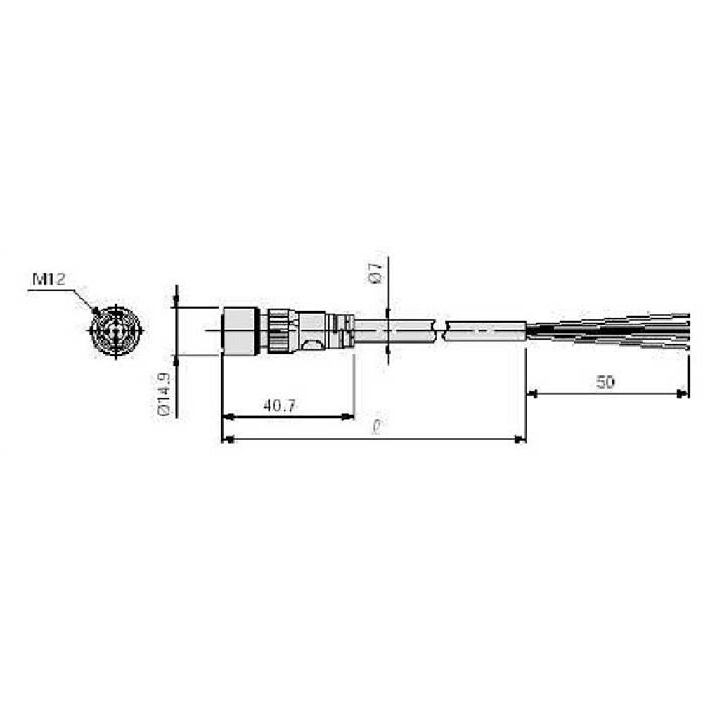 SMC EX500-AC005-SSPS. Strangleitung