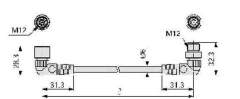 SMC EX500-AC010-SSPS. Strangleitung