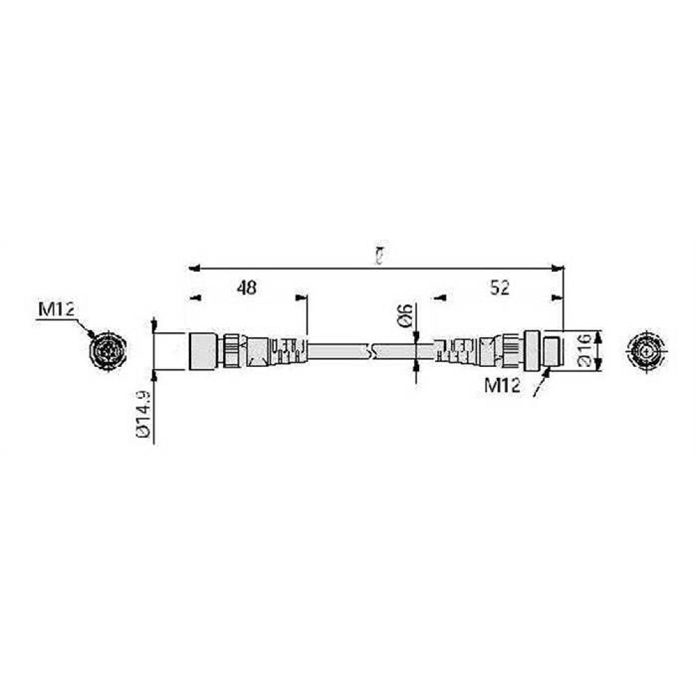 SMC EX500-AC030-SAPA. Strangleitung