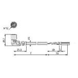 SMC EX500-AP010-S. Stecker mit KabelEX500-AP0