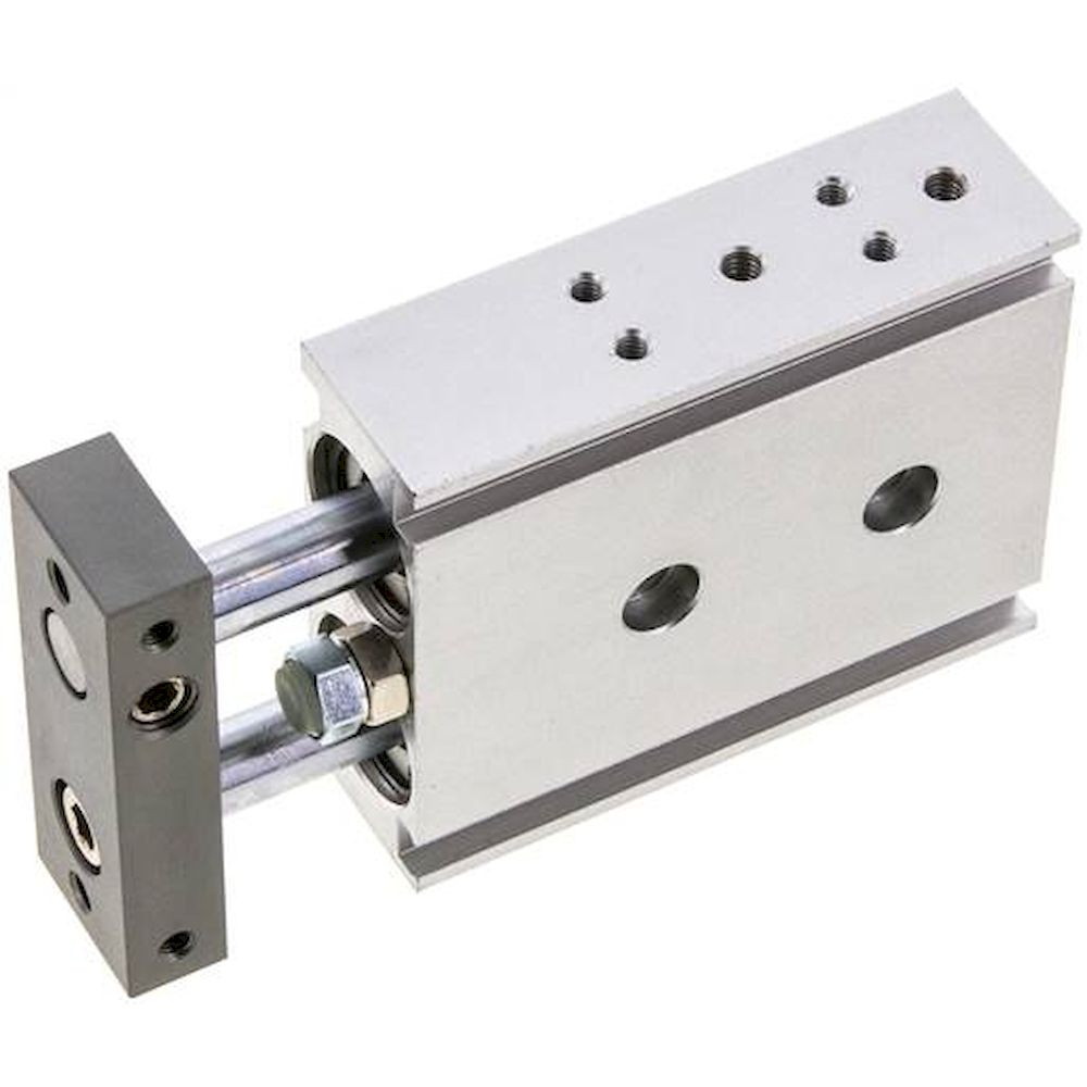 EMC EXSM 20/10. Double piston cylinder, piston 20mm, stroke 10mm