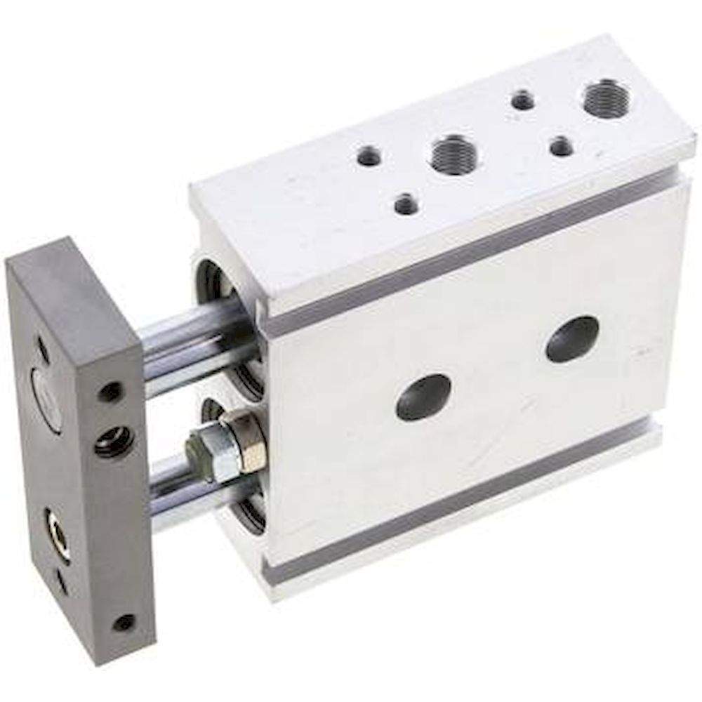 EMC EXSM 25/10. Double piston cylinder, piston 25mm, stroke 10mm