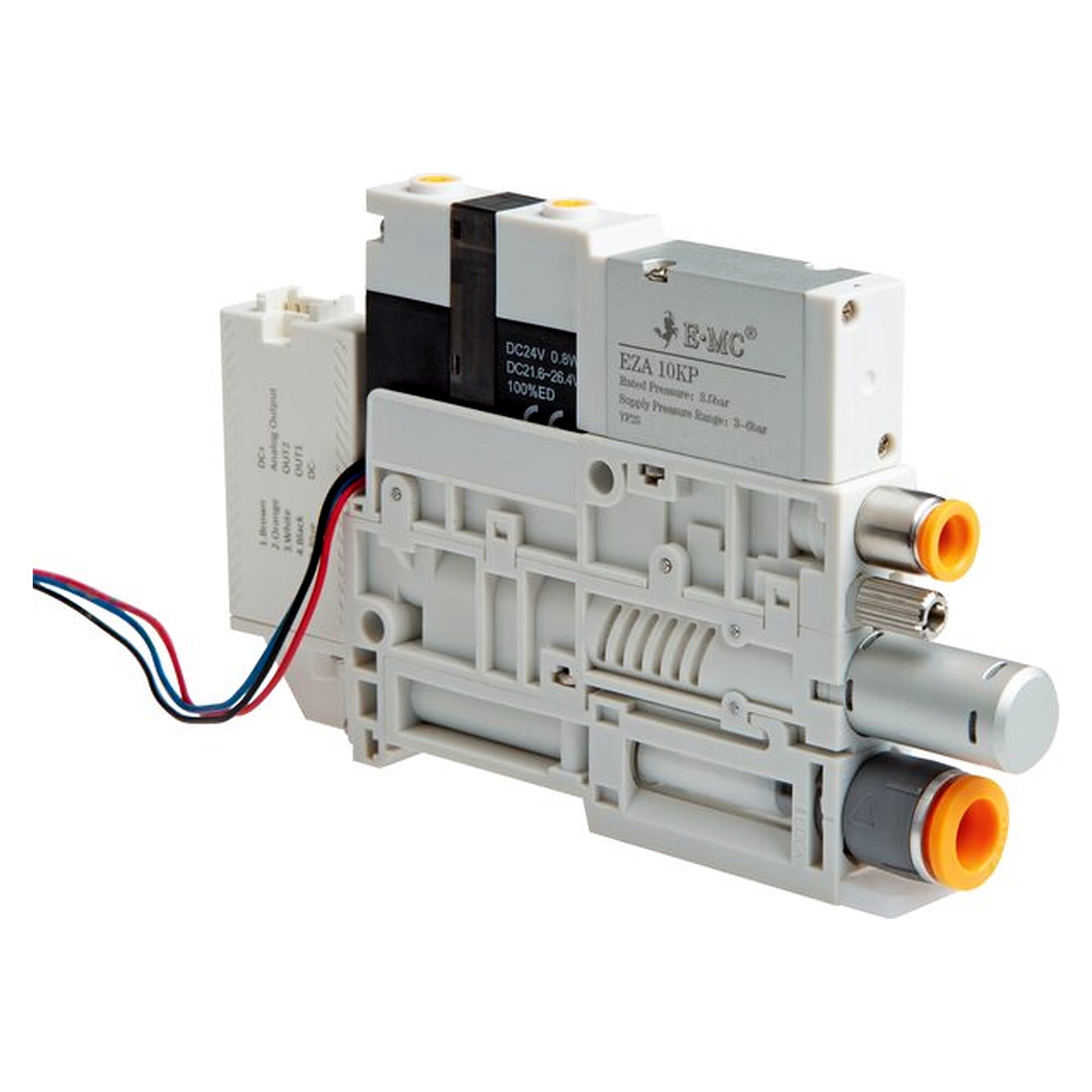 Vakuumeinheit, Kunststoff, Schutzart IP 40, Luftverbrauch 58 l/min, Düsendurchmesser 1,2 mm