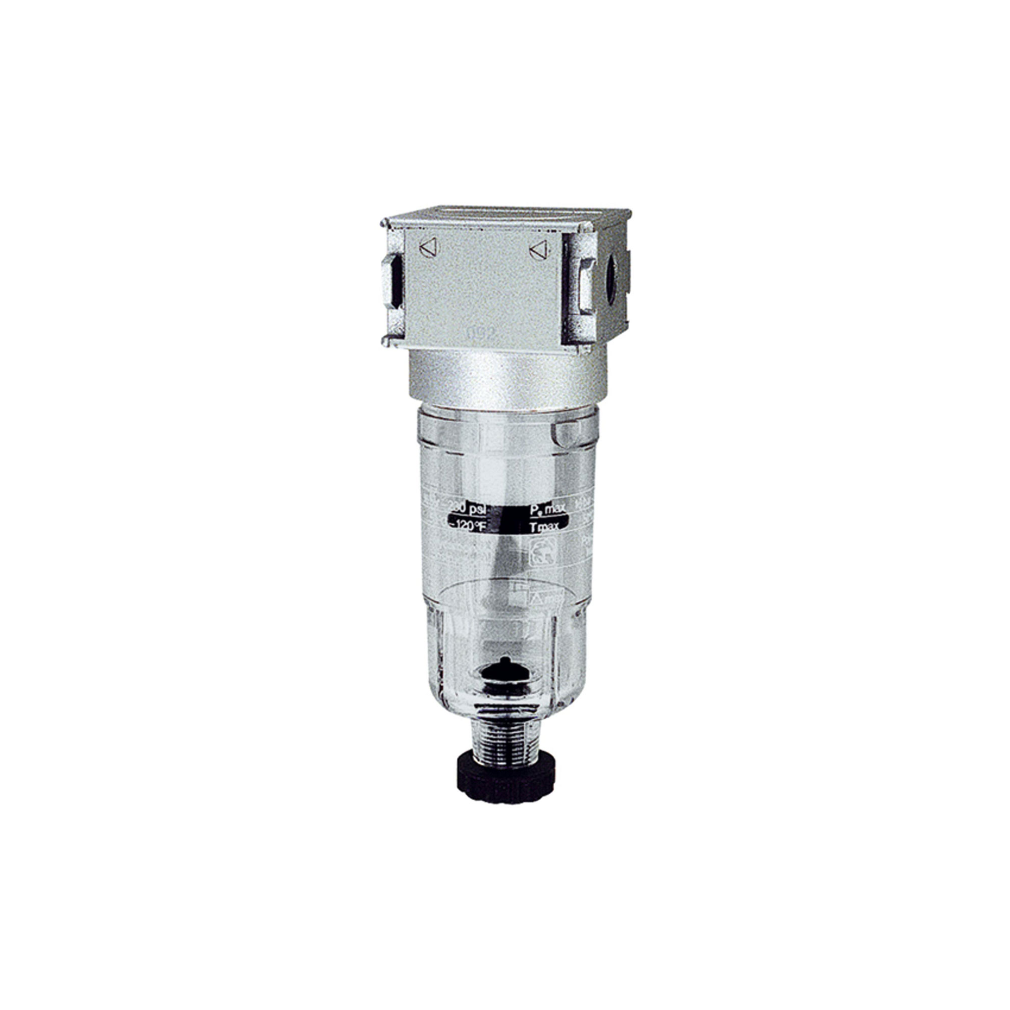 Filter »multifix-mini« with PC container, 5 µm, Size 0 - Riegler K2181