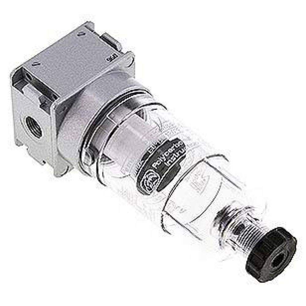 F 018 Multifix Filter, G 1/8", Baur. 0, Kunststoffbehälter