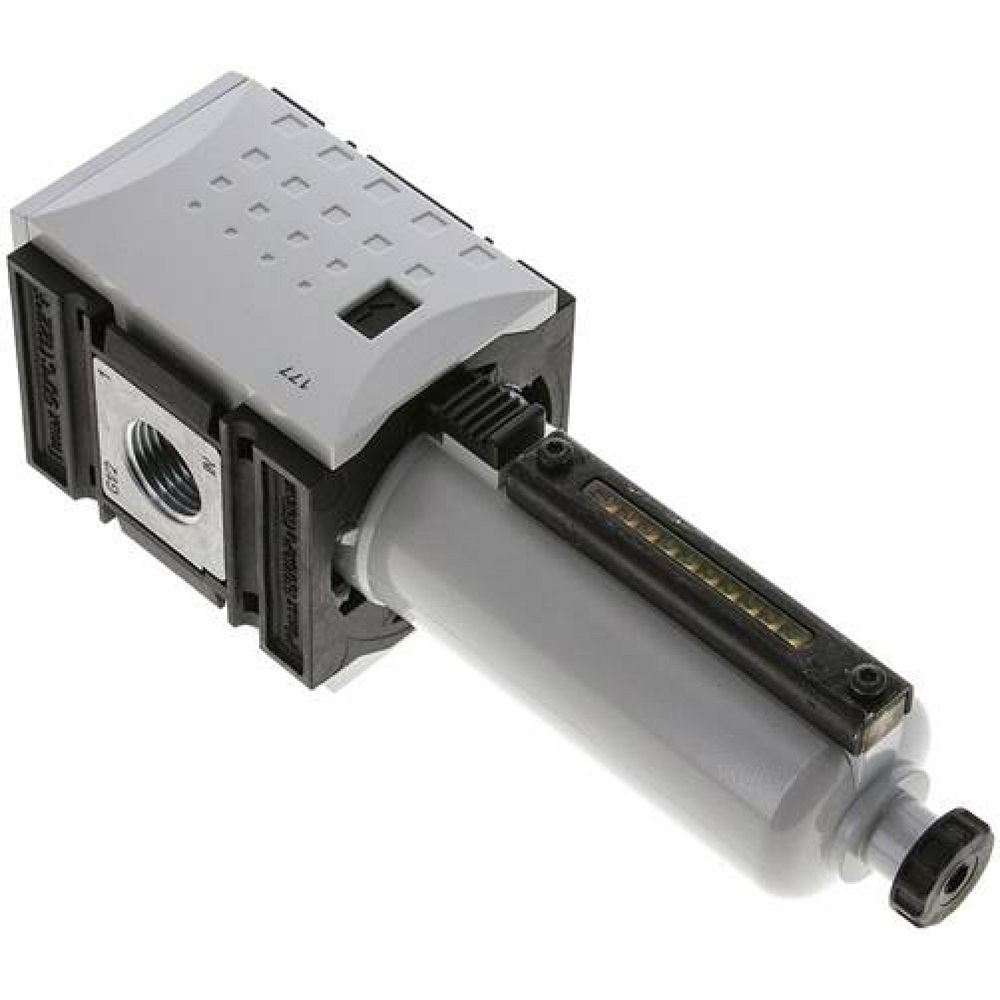 F 12 F M Futura Filter, G 1/2", Metallbehälter mit Sichtrohr