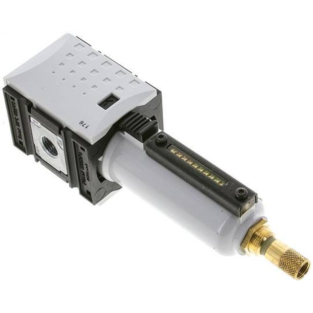 F 14 F M AM Futura Filter, G 1/4", Metallbehälter mit Sichtrohr