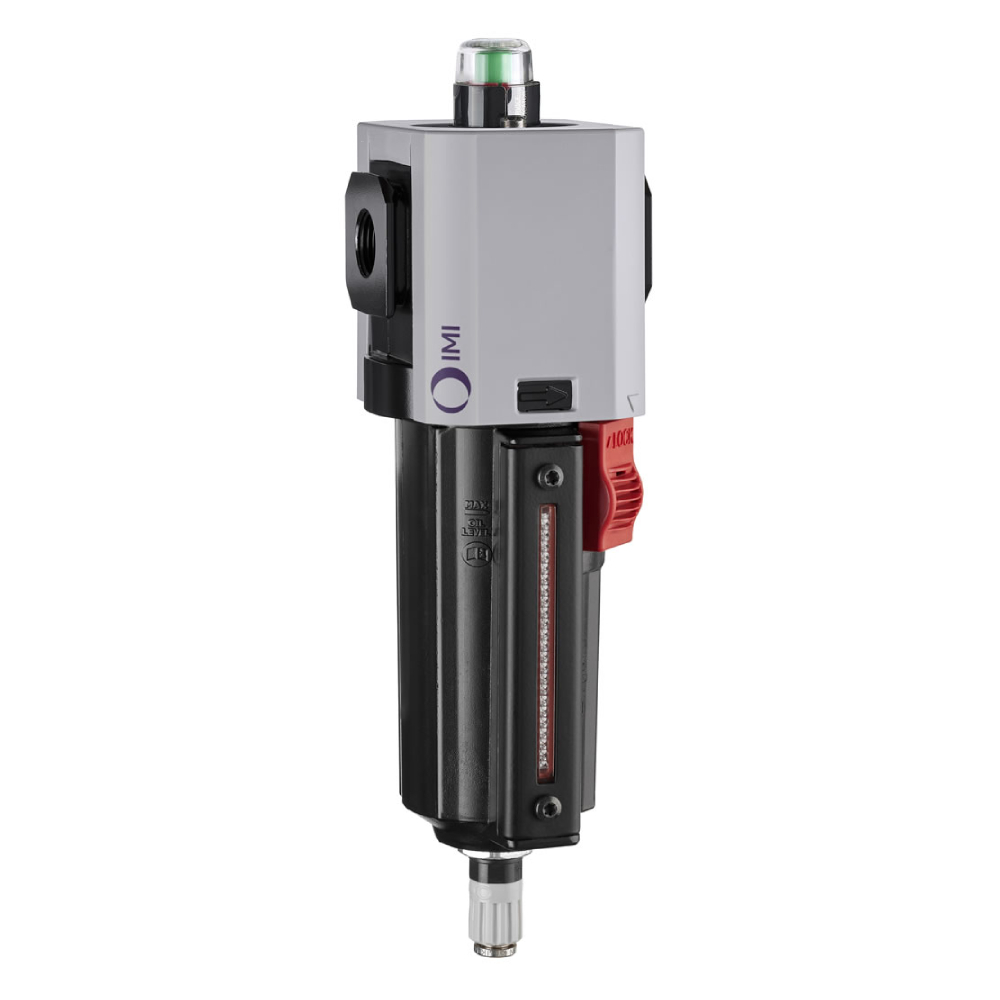 Excelon Plus coalescing filter, 3/8 PTF, 0.01µm, automatic drain - Norgren F84C-3AD-AD0