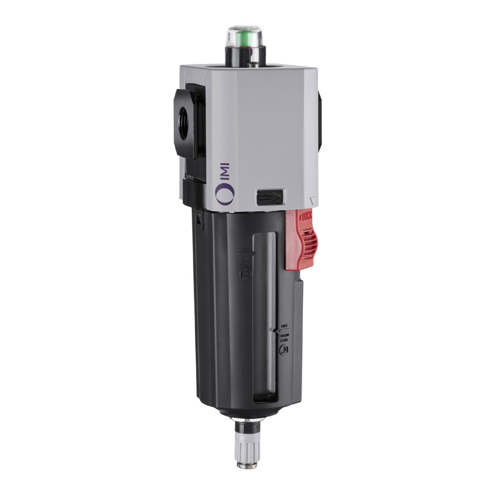 Excelon Plus coalescing filter, 3/4 PTF, 0.01µm, automatic drain, with guard - Norgren F84C-6AD-AP0