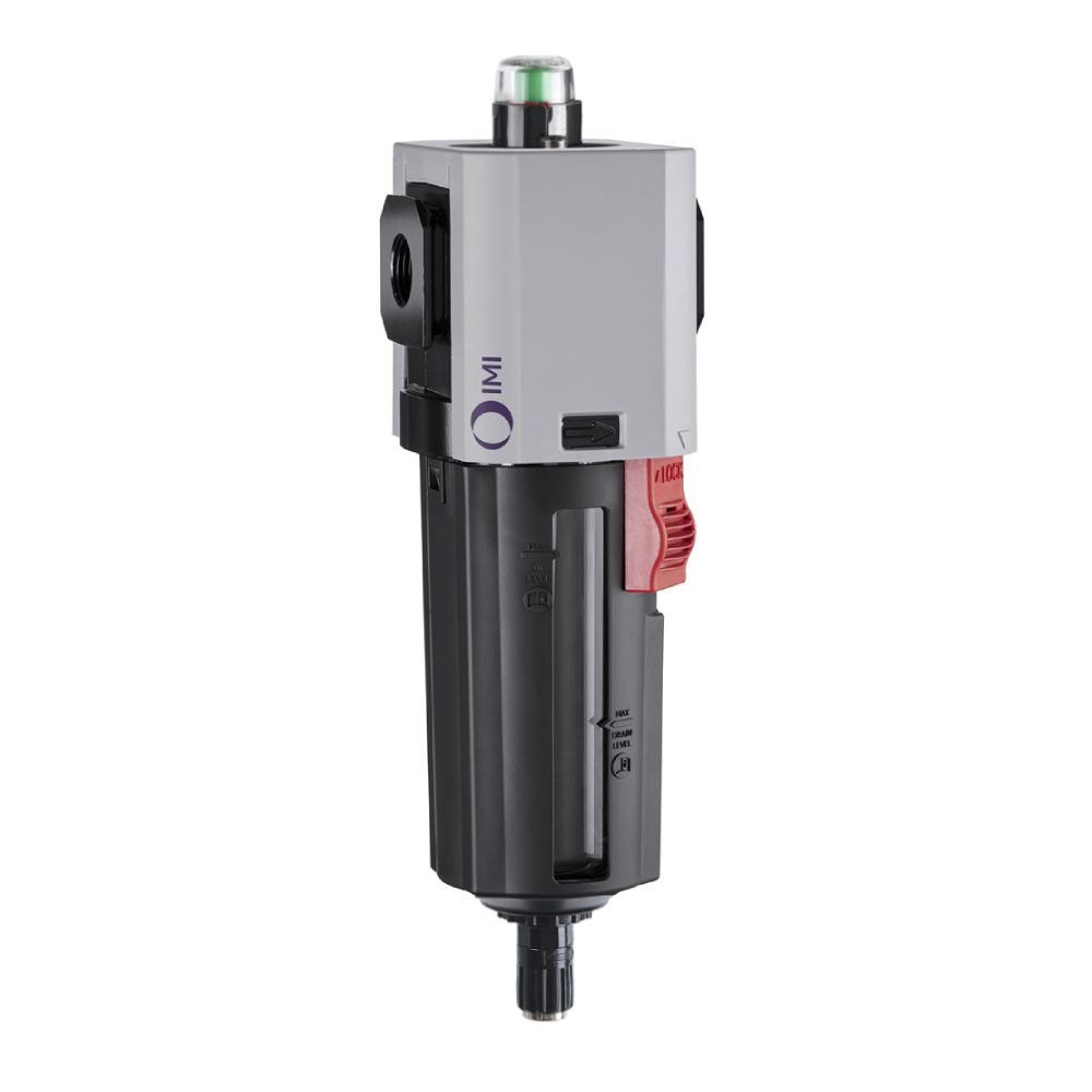 Excelon Plus coalescing filter, G3/4, 0.01µm, automatic drain, with guard - Norgren F84C-6GD-AP0