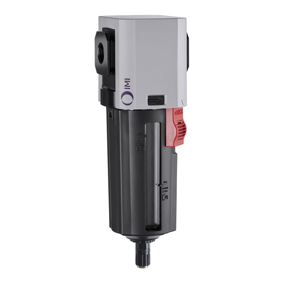 Druckluftfilter Excelon Plus, G3/4, 5 µm, Ablass automatisch, Behälter aus Polycarbonat (PC) - Norgren F84G-6GN-AP1