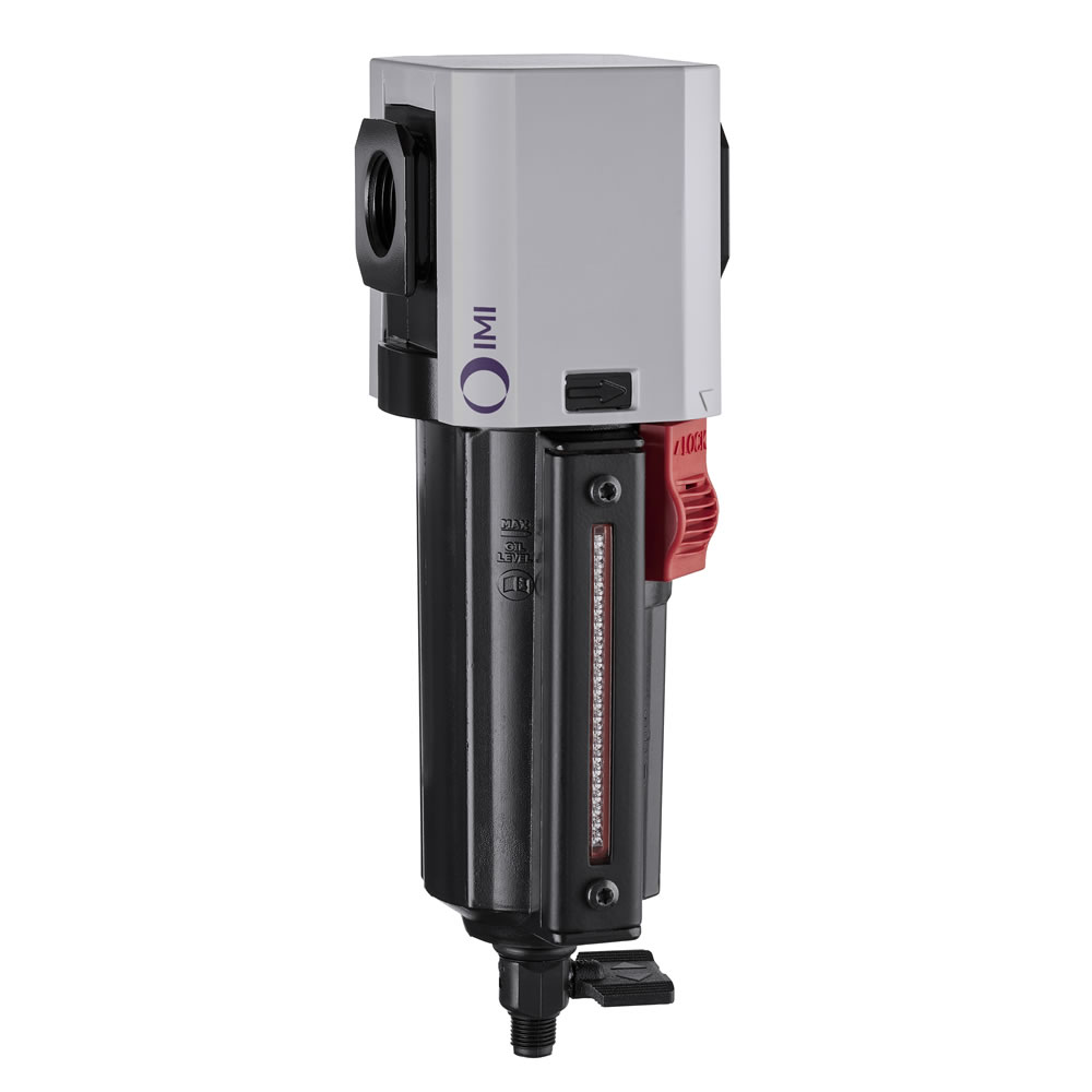 Excelon Plus filter, 3/4 PTF, 40 µm, manual drain, aluminium alloy bowl - Norgren F84G-6AN-QD3
