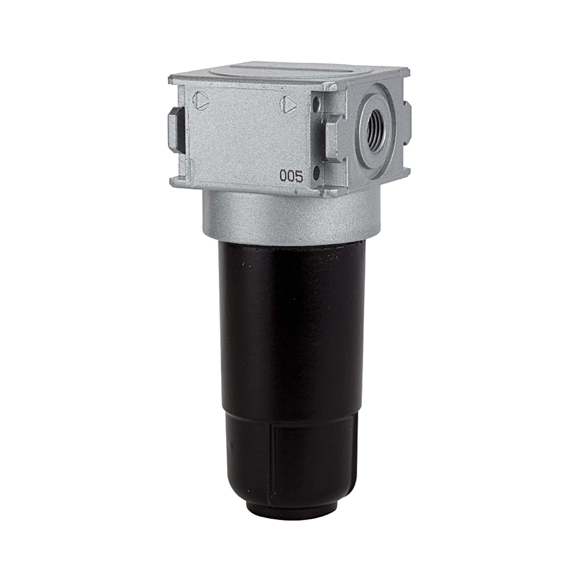 Active charcoal filter »multifix-mini«, Metal container, G 1/8 - Riegler 100378