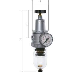 FD 23-3 M AMNC Standard-Filterregler G 1/2", 0,1-3 bar, Standard 2