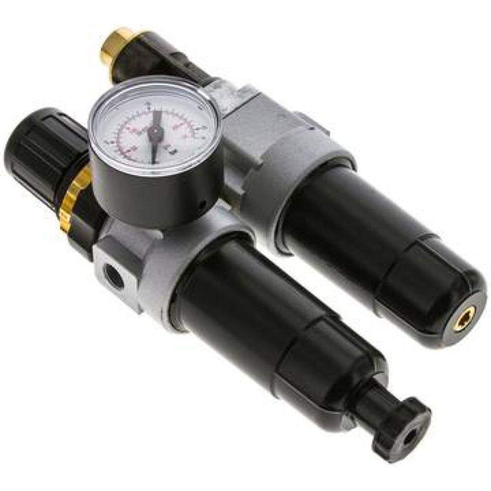 FDO 00 M Mini-Wartungseinheit, 2-tlg., G 1/8", 0,5-10 bar