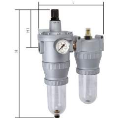 FDOP 54-16 M Standard-Wartungseinheit, 2-tlg., G 3/4", 0,5-16 bar
