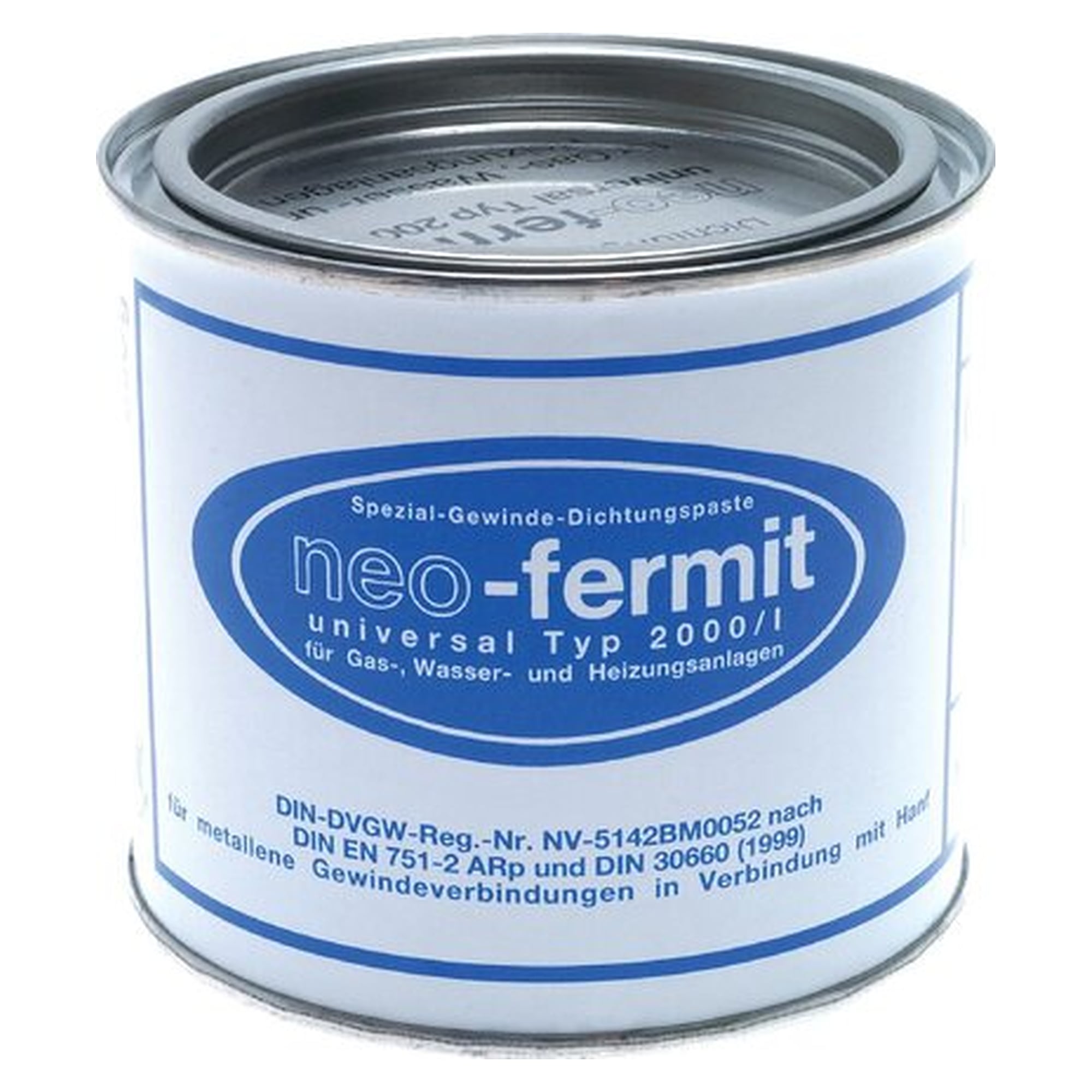 Original "neo-fermit", 800 g Dose, Dichtelement für Verschraubungen