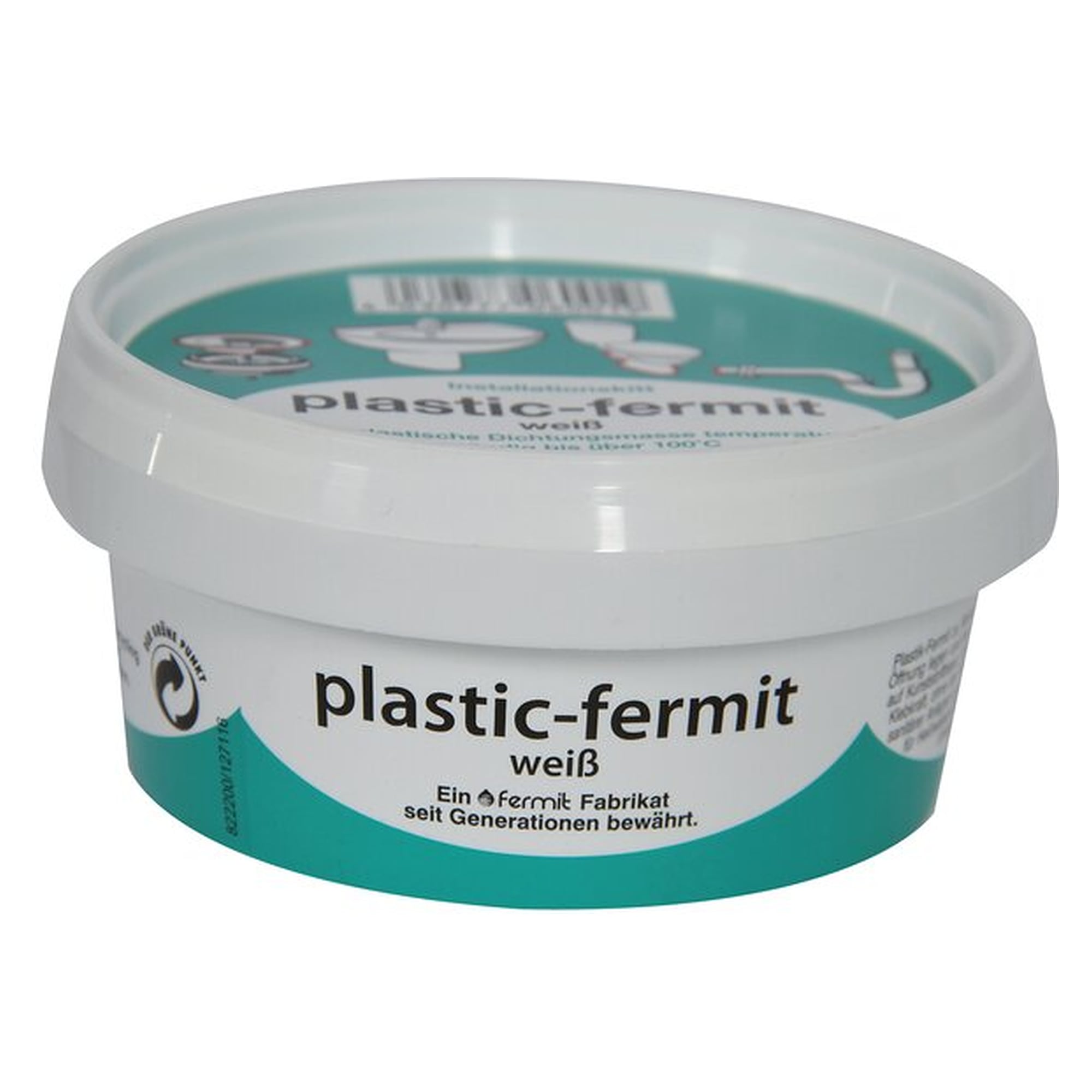 Original "plastic-fermit", 250 g Dose, Dichtelement für Verschraubungen