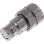 Flat-Face-Kupplung ISO 16028, Stecker Baugr. 2, G 1/2"(IG)