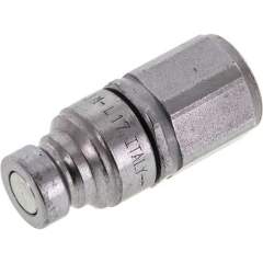 Flat-Face-Kupplung ISO 16028, Stecker Baugr. 1, G 1/4"(IG)