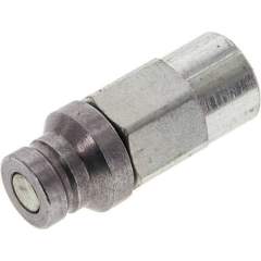 Flat-Face-Kupplung, Stecker Baugr. 0, G 1/8"(IG)