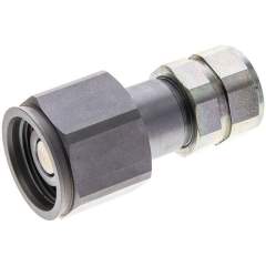 Flat-Face-Schraubkupplung, Stecker Baugr. 2, G 1/2"(IG)