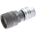 Flat-Face-Schraubkupplung, Stecker Baugr. 3, G 1/2"(IG)