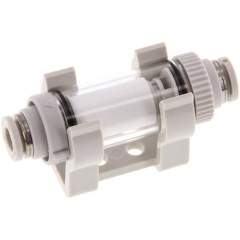 Inline-Vakuumfilter mit Steckanschlüssen 6mm