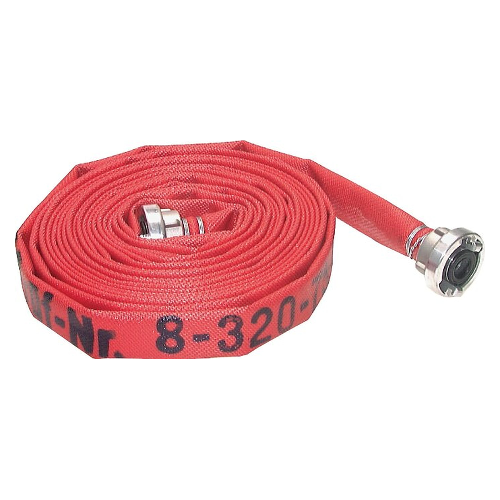 Fire hose, DIN 14811, DN42-52-C, red, class 2, 20 m, hose diameter (inside) 42 mm
