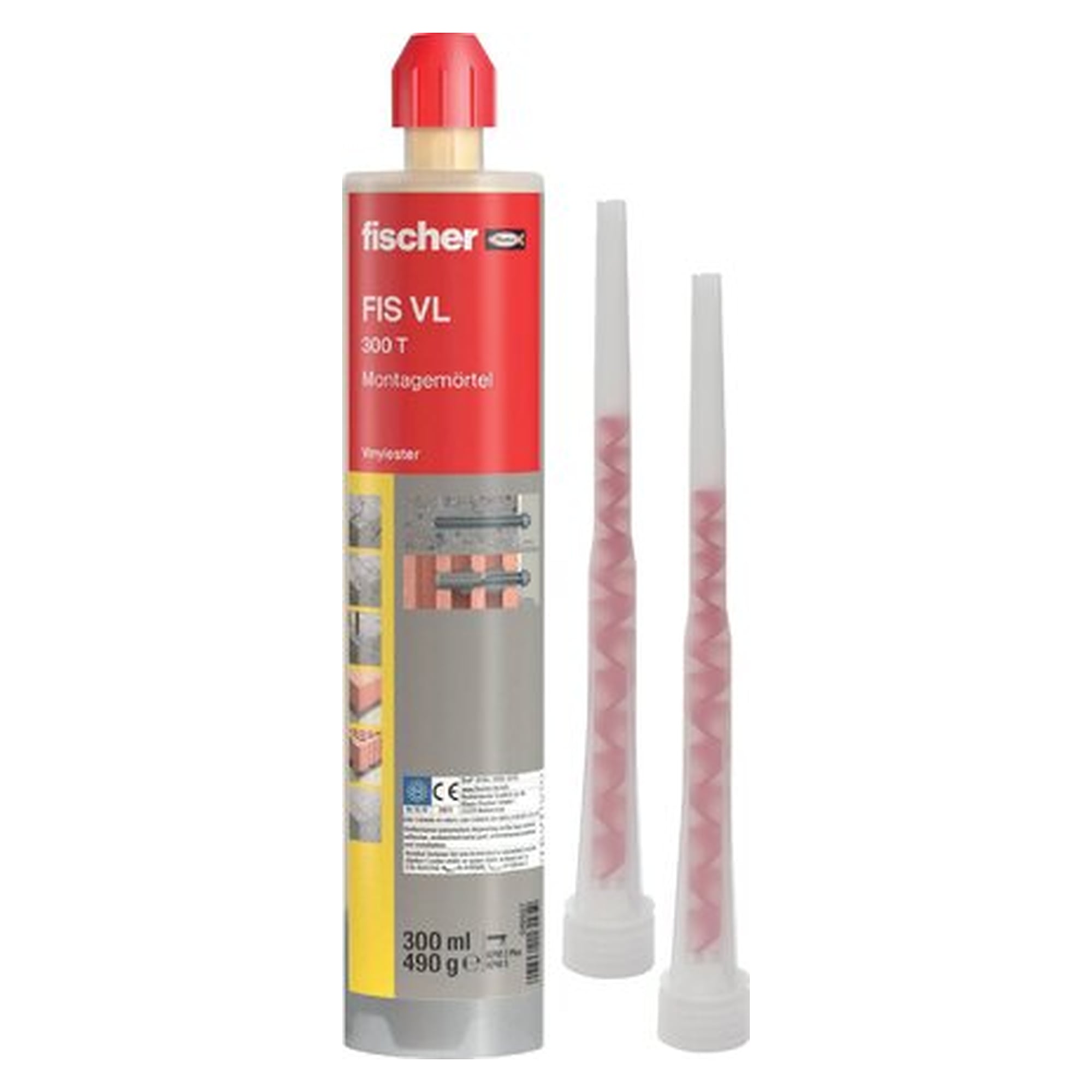 Injection mortar, 300ml, non-cracked concrete, DIBt, Fischer