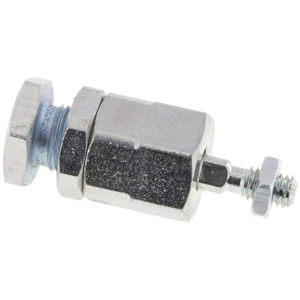 Flexo coupling M 4, Zinc plated steel