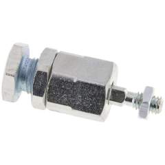 Flexokupplung M 4, Stahl verzinkt