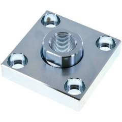 FKB 125. Flexo coupling m. Mounting plate, M 27x2, Zinc plated steel