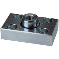 FKB 160/200. Flexo coupling m. Mounting plate, M 36x2, Zinc plated steel