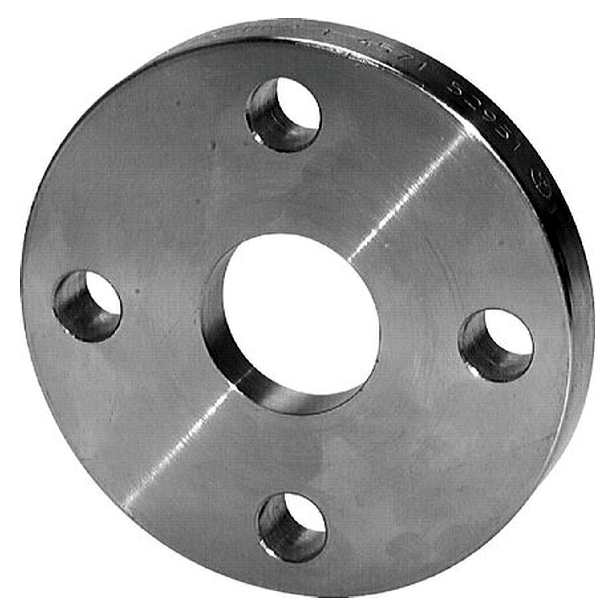 Backing flange DN150-PN10, DIN 2642 and EN 1092-1 (type 02), zinc-plated steel, solid material