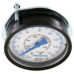 Festo 161131. Flanged precision pressure gauge FMAP-63-16-1/4-EN