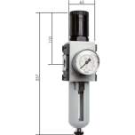 FR 12-2 F M Futura Filterregler, G 1/2", 0,1-2 bar, Baureihe 2