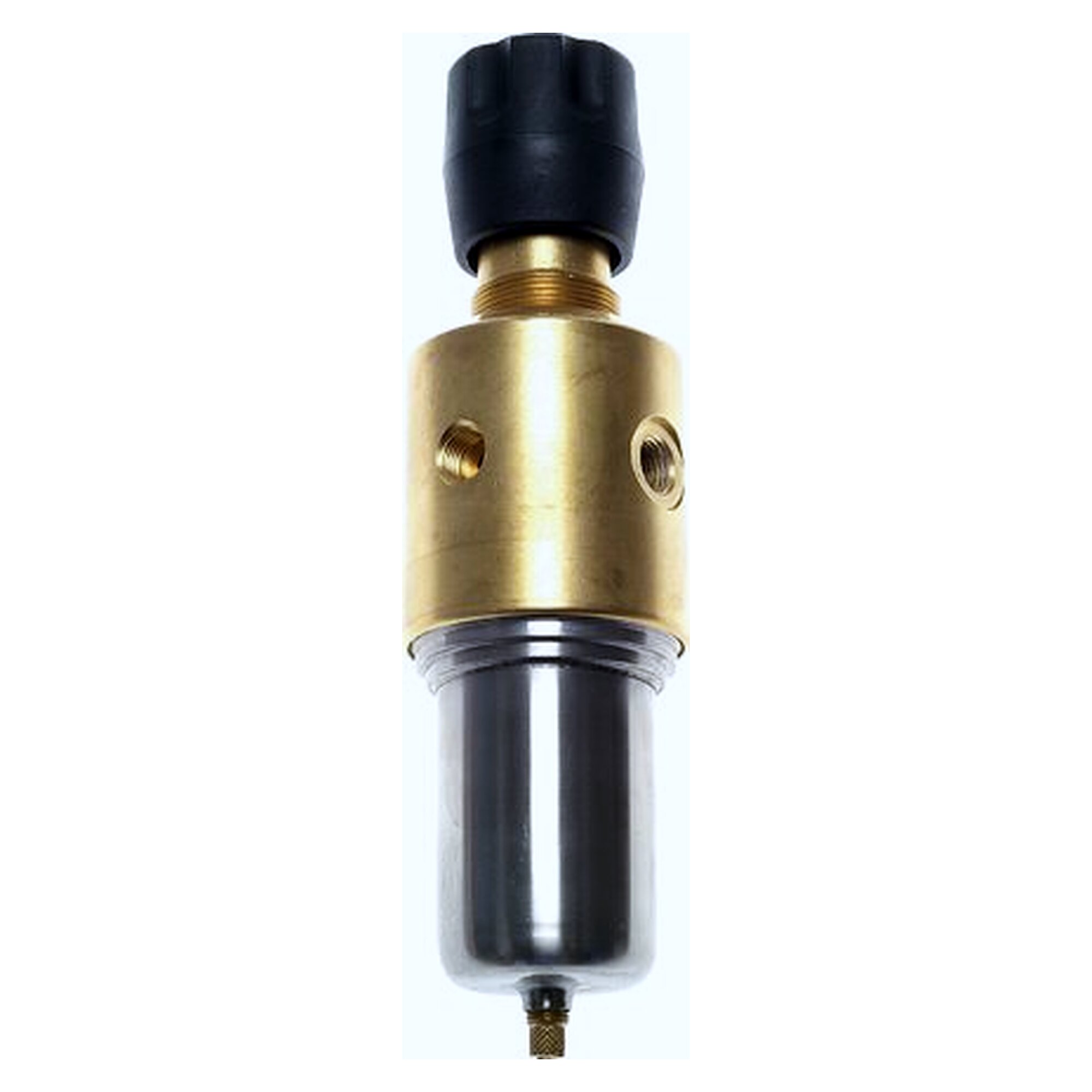 Filter regulator, G 3/8", 0.5 - 8 bar, brass, temperature range -20 to +80 °C
