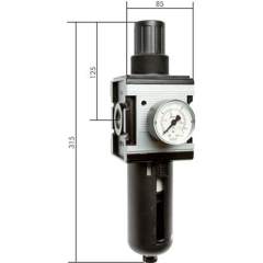 FR 104-6 AM Multifix Filterregler, G 1", 0,2-6bar, Baureihe 4