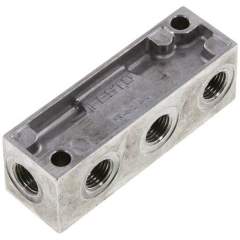 Festo 7849. Verteilerblock FR-4-1/4-C