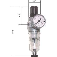 FR 018-3 AMNC Multifix Filterregler, G 1/8", 0,1-3bar, Baureihe 0