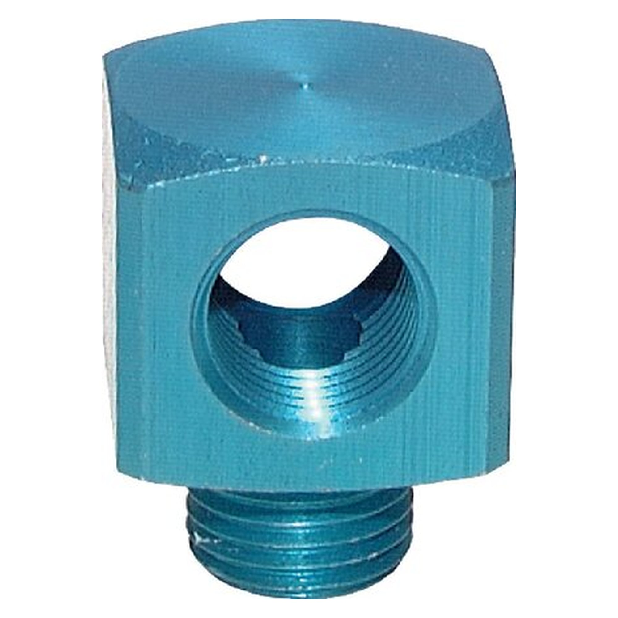 T-Stück, Außengewinde G 1/2", Aluminium, Abzweig für Rohrleitungen
