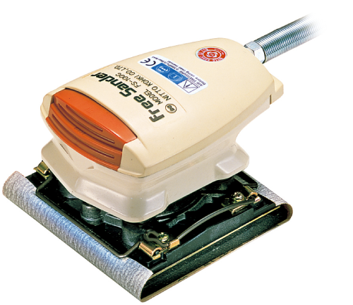 Nitto Kohki FS-100C. Handy Pneumatic Grinder - Free Sander