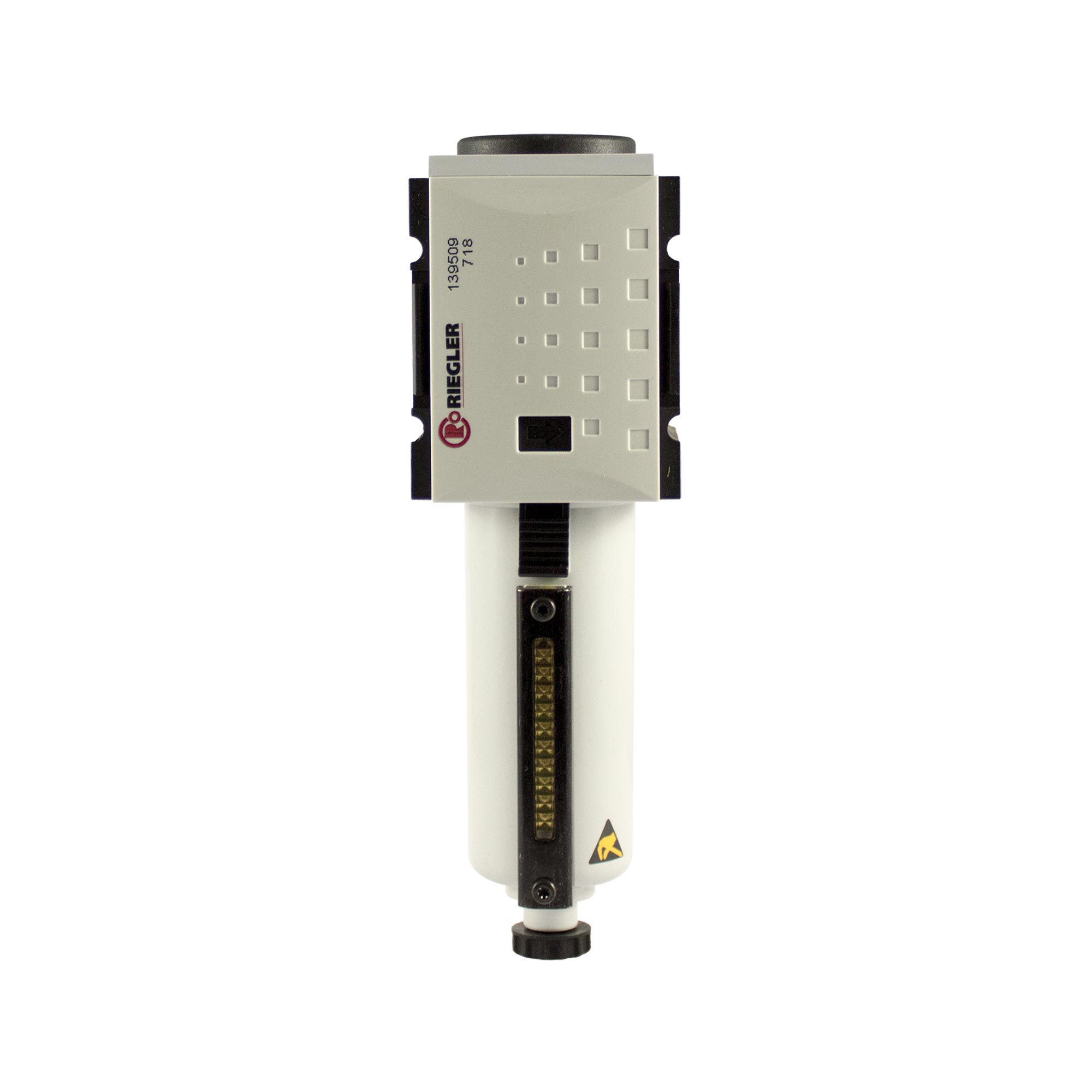 Pre-filter »FUTURA«, Metal container, 0.3 µm, Size 1, G 1/4, Semi - Riegler 156562